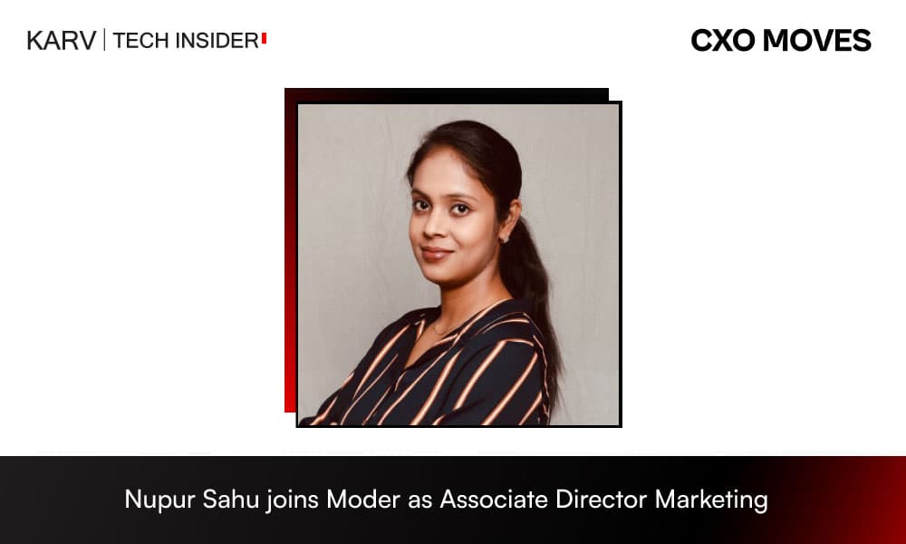 Nupur Sahu Joins Moder as Associate Director, Marketing