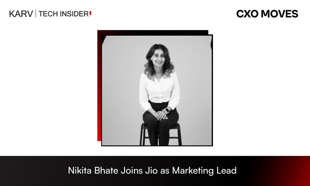 Nikita Bhate Joins Jio as Marketing Lead