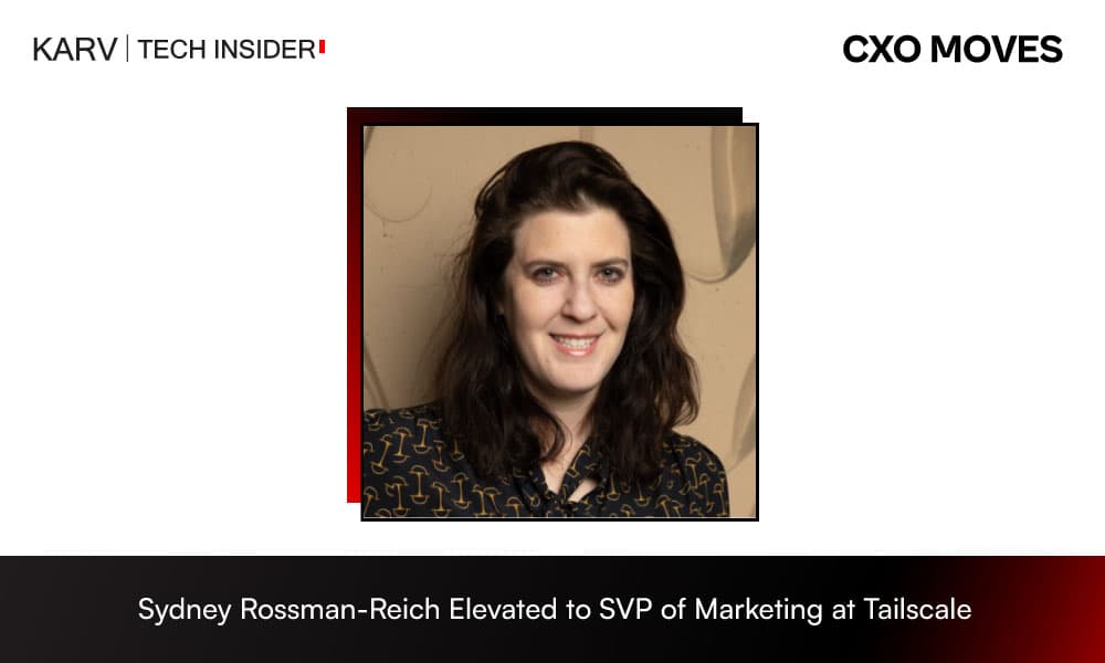 Sydney Rossman Reich Elevated to SVP of Marketing at Tailscale