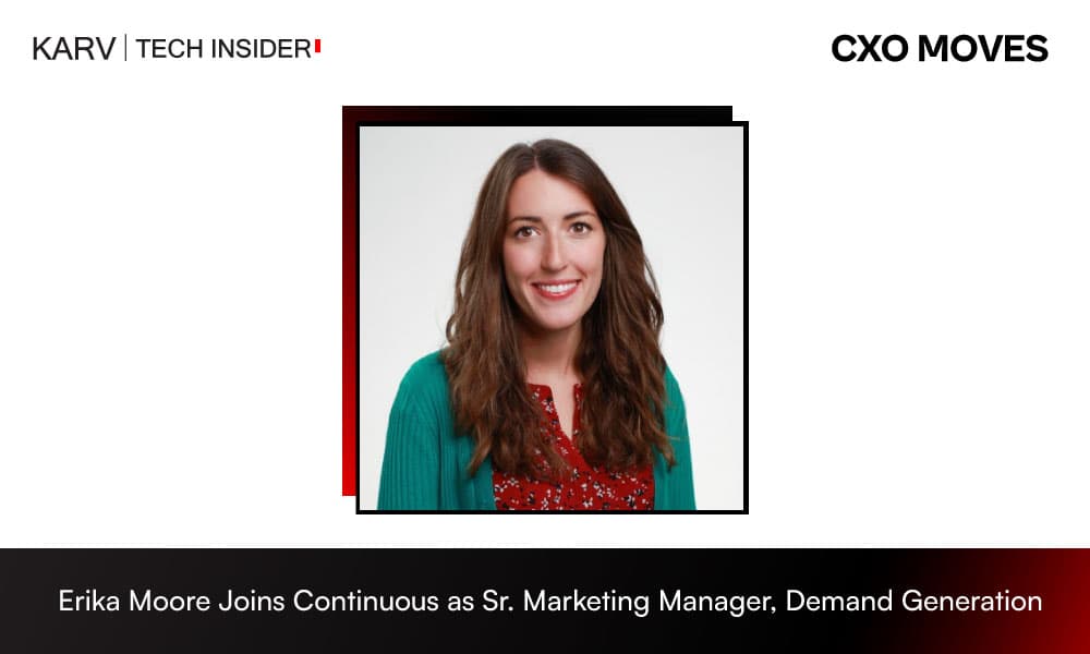 Erika Moore Joins Continuous as Sr. Marketing Manager, Demand Generation