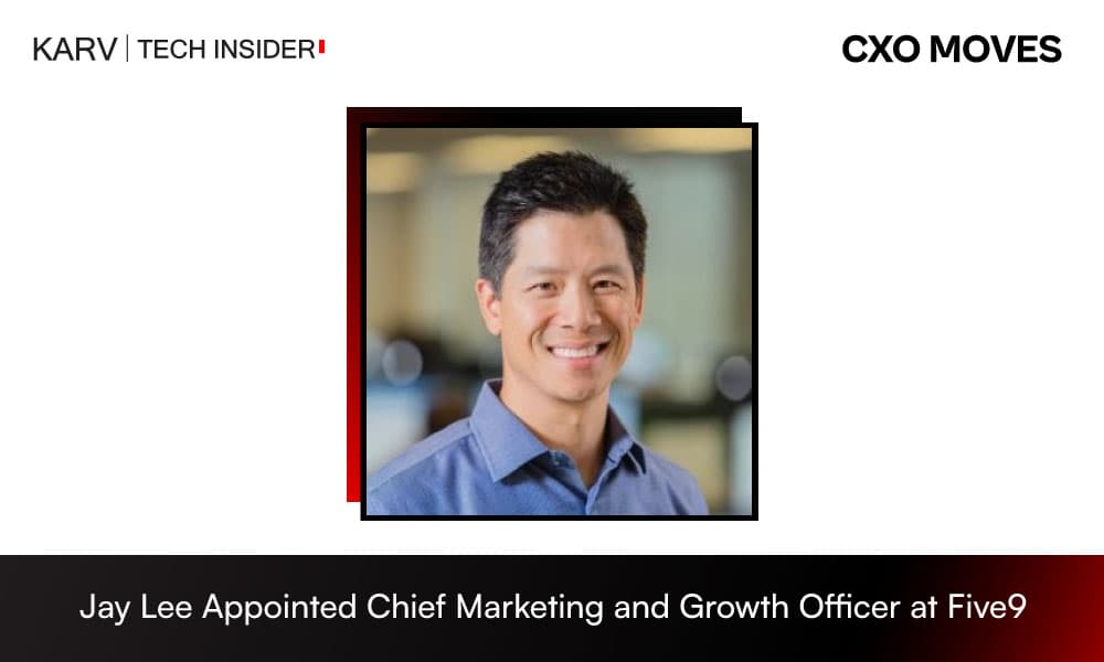 Jay Lee Appointed Chief Marketing and Growth Officer at Five9