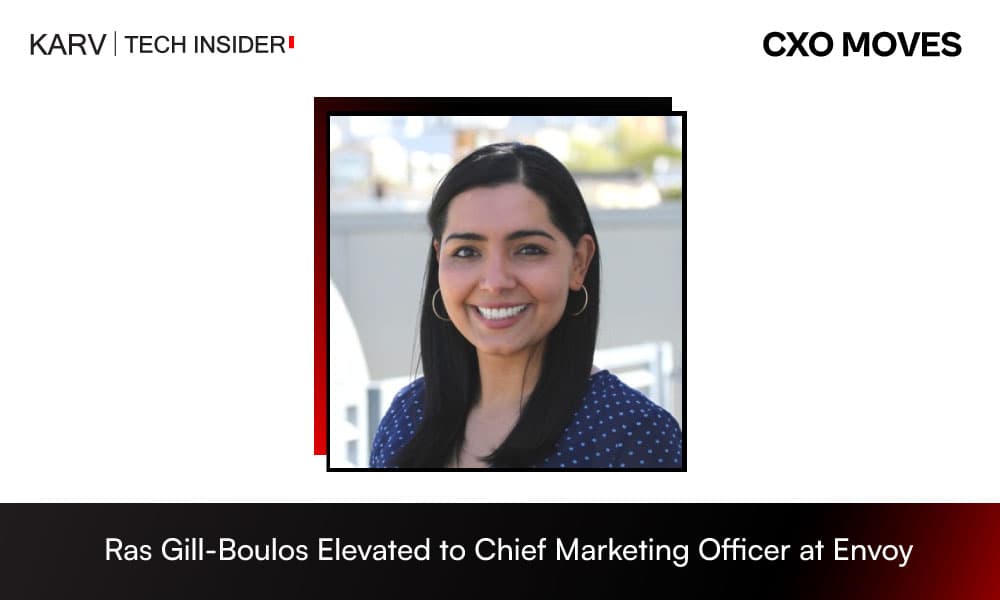 Ras Gill-Boulos Elevated to Chief Marketing Officer at Envoy