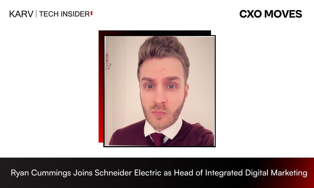 Ryan Cummings Joins Schneider Electric as Head of Integrated Digital Marketing