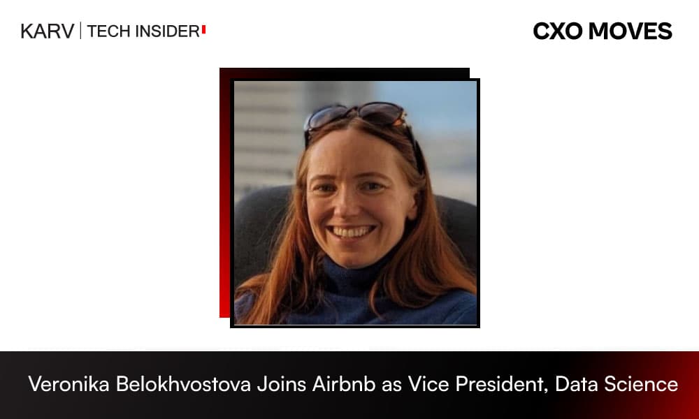 Veronika Belokhvostova Joins Airbnb as Vice President, Data Science