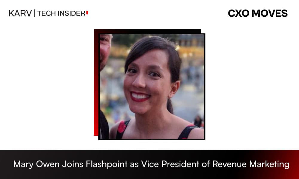 Mary Owen Joins Flashpoint as Vice President of Revenue Marketing