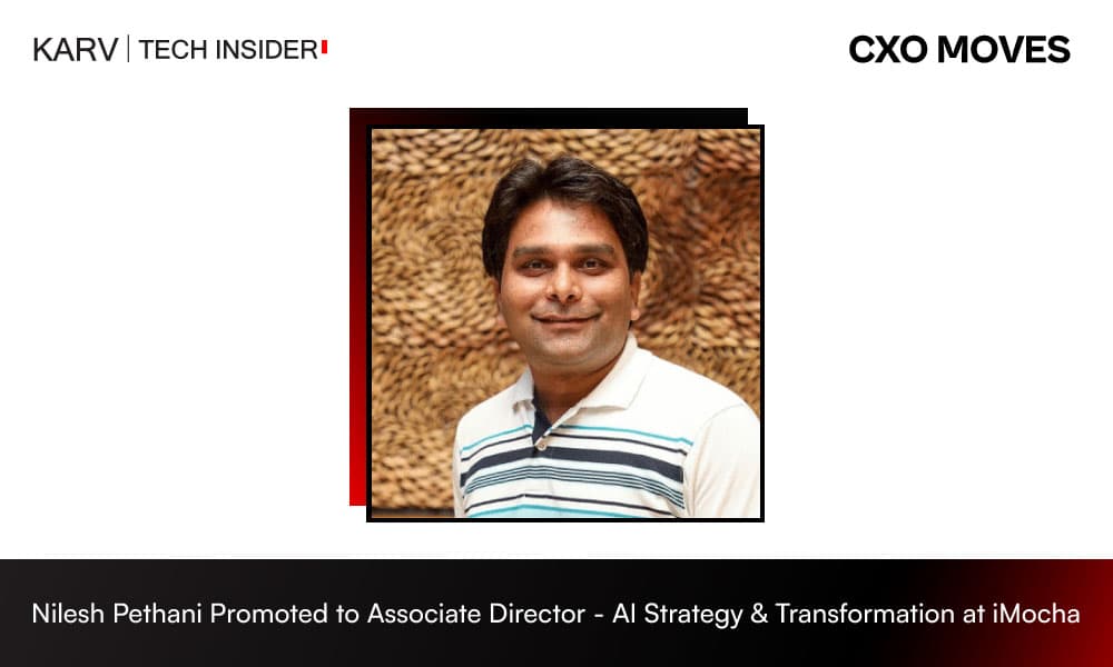 Nilesh Pethani Promoted to Associate Director – AI Strategy & Transformation at iMocha