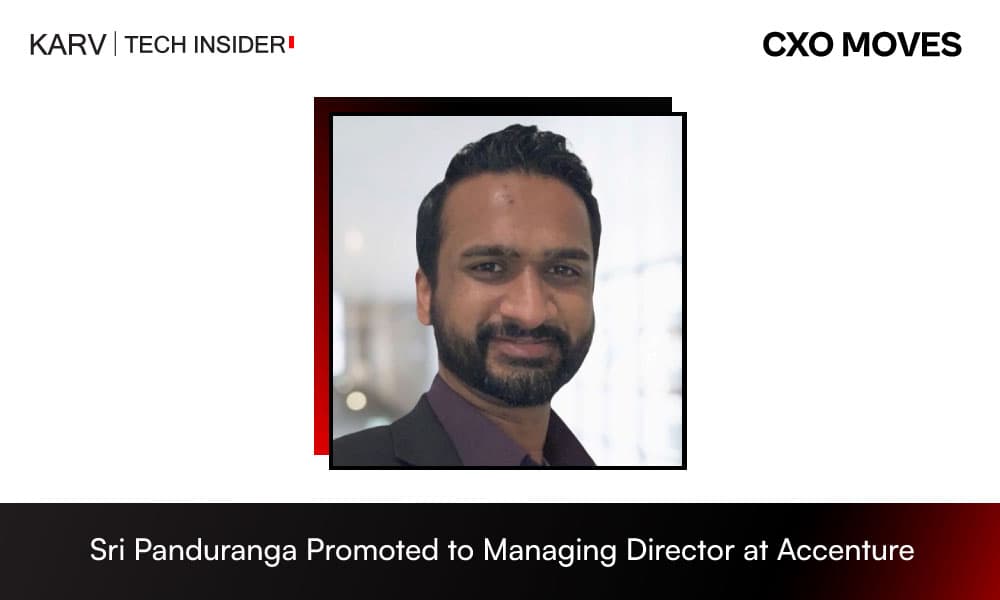 Sri Panduranga Promoted to Managing Director at Accenture