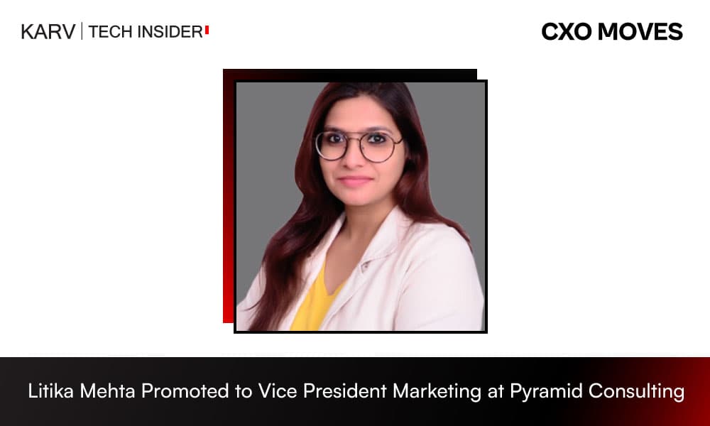 Litika Mehta Promoted to Vice President Marketing at Pyramid Consulting