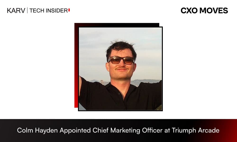 Colm Hayden Appointed Chief Marketing Officer at Triumph Arcade