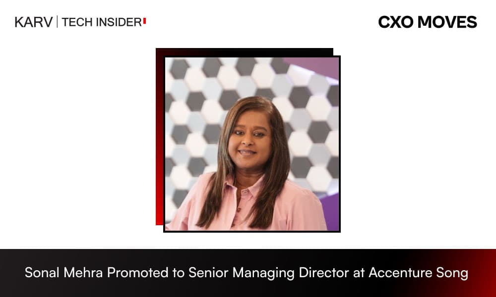 Sonal Mehra Promoted to Senior Managing Director at Accenture Song
