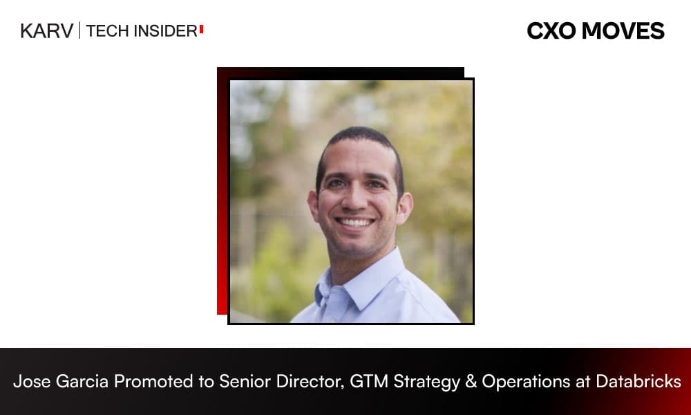 Jose Garcia Promoted to Senior Director, GTM Strategy & Operations at Databricks
