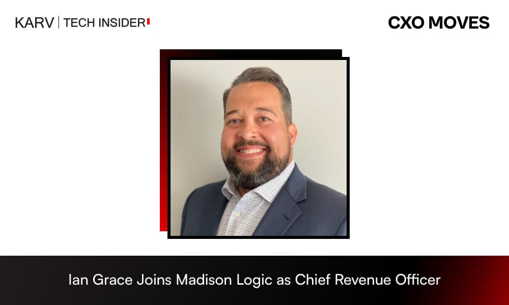 Ian Grace Joins Madison Logic as Chief Revenue Officer