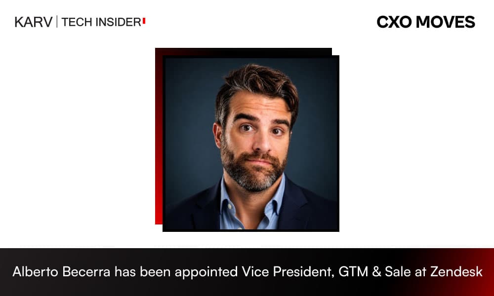 Alberto Becerra Appointed Vice President, GTM & Sales – EMEA North & Southern at Zendesk