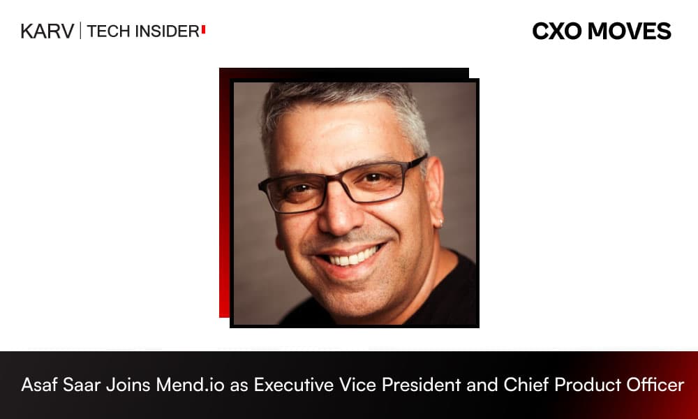 Asaf Saar Joins Mend.io as Executive Vice President and Chief Product Officer
