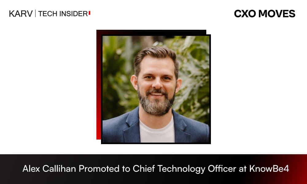 Alex Callihan Promoted to Chief Technology Officer at KnowBe4