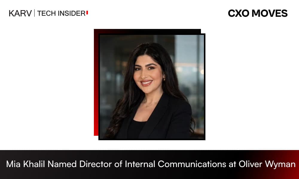 Mia Khalil Promoted to Director of Internal Communications at Oliver Wyman
