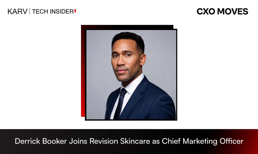 Revision Skincare Appoints Derrick Booker as Chief Marketing Officer