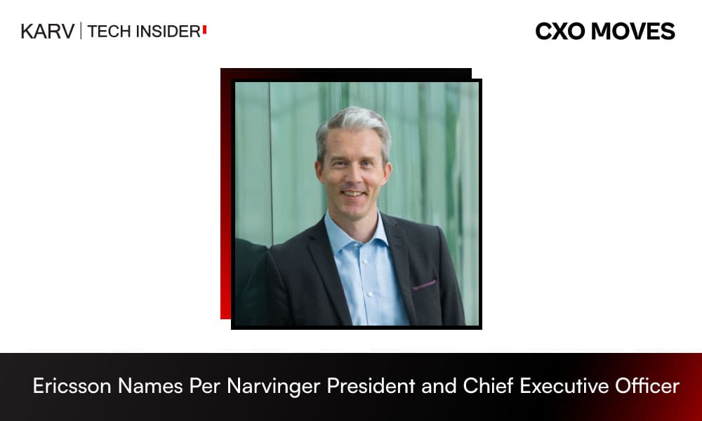 Ericsson Appoints Per Narvinger as President and Chief Executive Officer