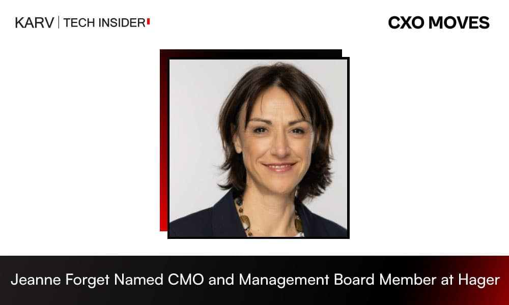 Jeanne Forget Appointed Chief Marketing Officer and Management Board Member at Hager