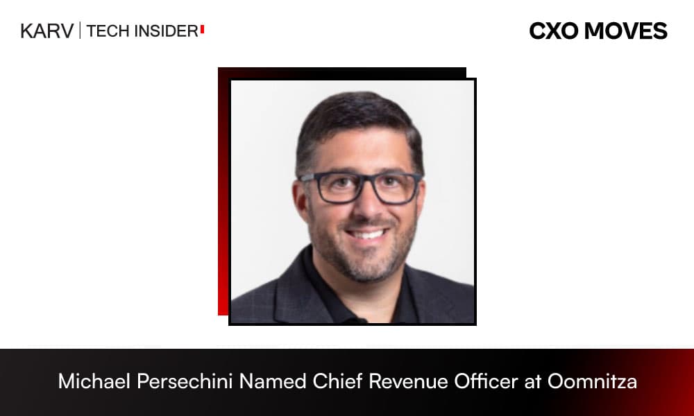Michael Persechini Named Chief Revenue Officer at Oomnitza