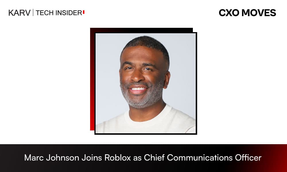 Marc Johnson Joins Roblox as Chief Communications Officer