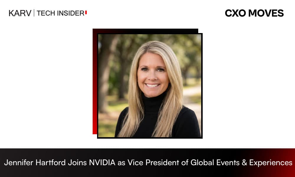 Jennifer Hartford Joins NVIDIA as Vice President of Global Events & Experiences