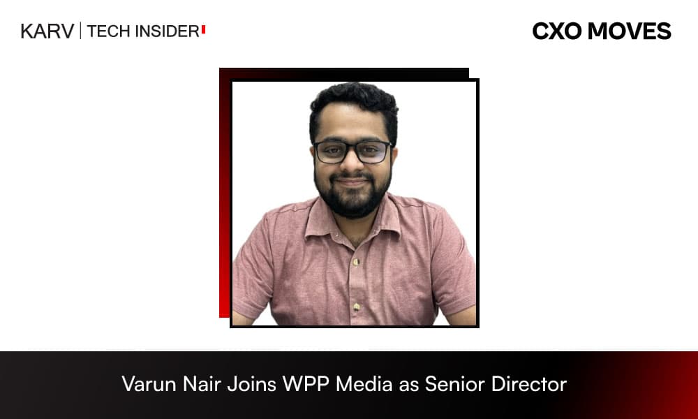 Varun Nair Joins WPP Media as Senior Director