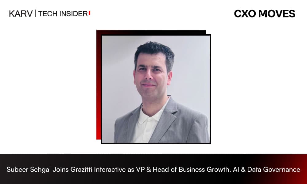 Subeer Sehgal Joins Grazitti Interactive as VP & Head of Business Growth, AI & Data Governance