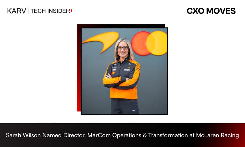 Sarah Wilson Appointed Director, MarCom Operations & Transformation at McLaren Racing