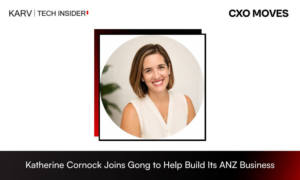 Katherine Cornock Joins Gong to Help Build Its ANZ Business