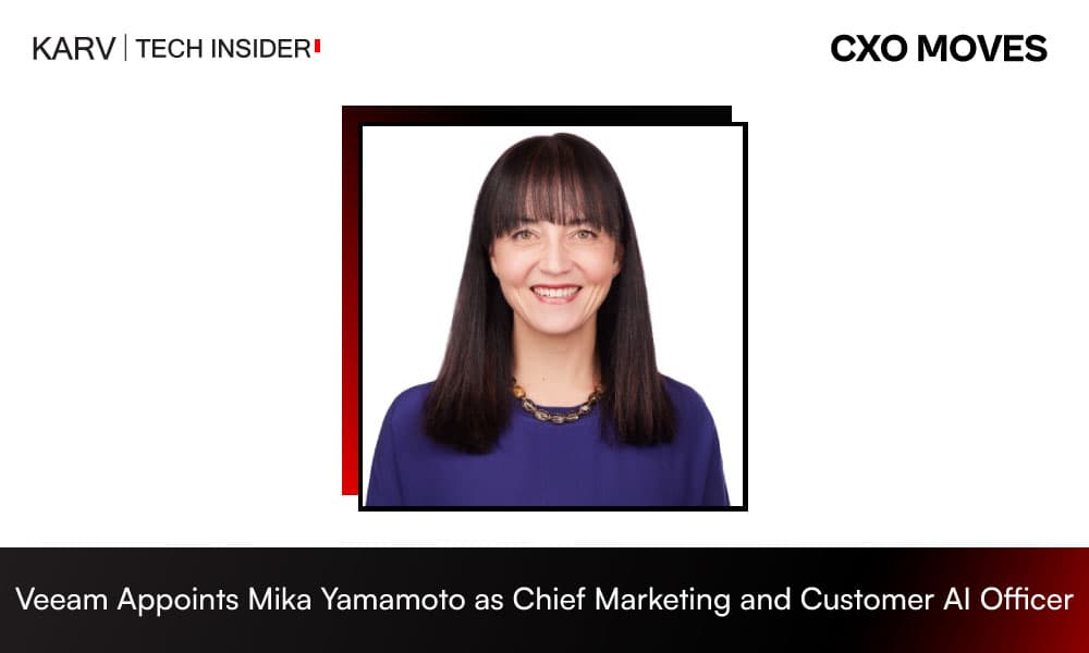 Veeam Appoints Mika Yamamoto as Chief Marketing and Customer AI Officer