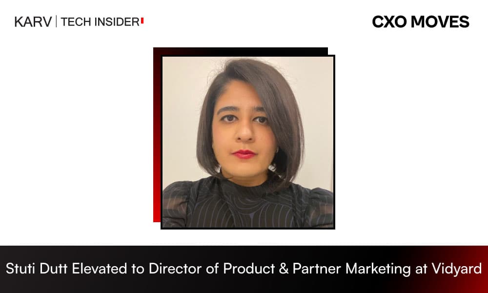 Vidyard Promotes Stuti Dutt to Director of Product & Partner Marketing