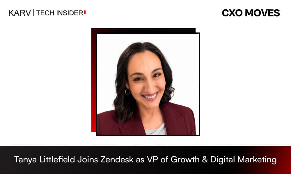 Zendesk Appoints Tanya Littlefield as Vice President of Growth & Digital Marketing