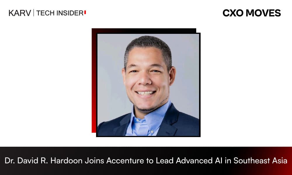 Accenture Appoints Dr. David R. Hardoon as Managing Director & Head of Advanced AI, Southeast Asia