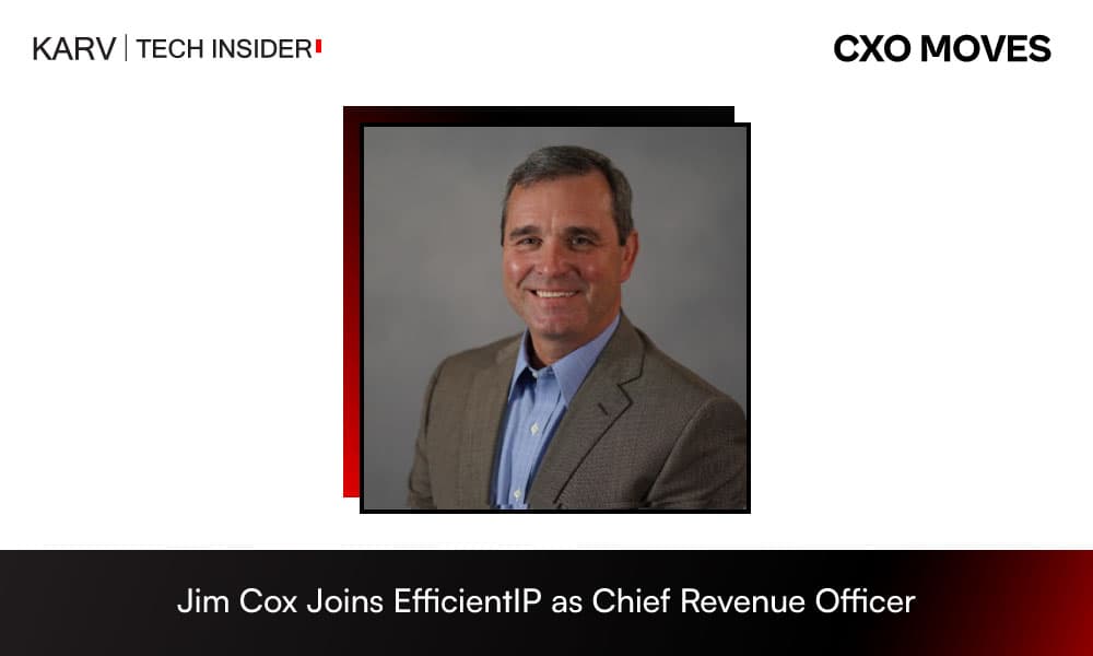 EfficientIP Appoints Jim Cox as Chief Revenue Officer to Accelerate Global Growth