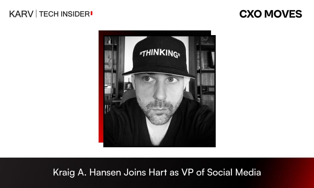 Hart Appoints Kraig A. Hansen as Vice President of Social Media
