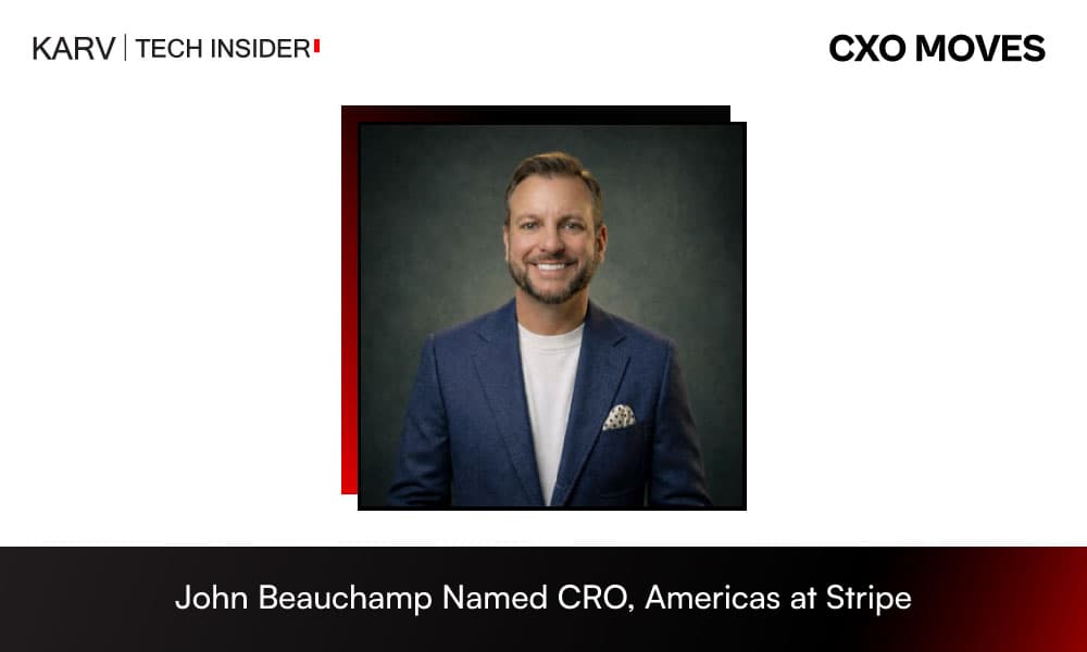 Stripe Appoints John Beauchamp as Chief Revenue Officer, Americas