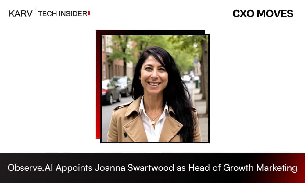 Observe.AI Appoints Joanna Swartwood as Head of Growth Marketing