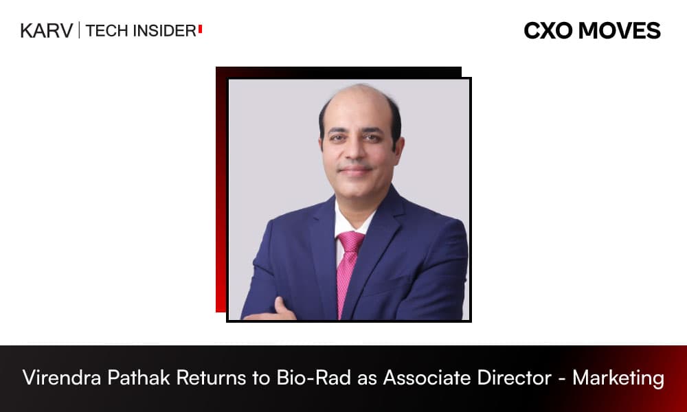 Bio-Rad Laboratories Appoints Virendra Pathak as Associate Director – Marketing for India and Neighbouring Countries