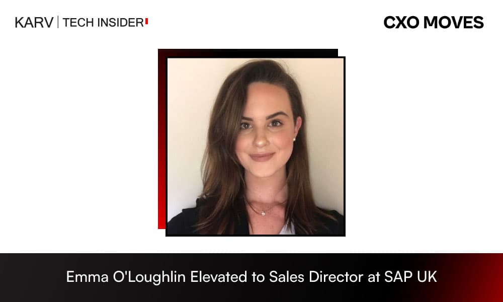 SAP Promotes Emma O'Loughlin to Sales Director, Corporate – UK Market Unit