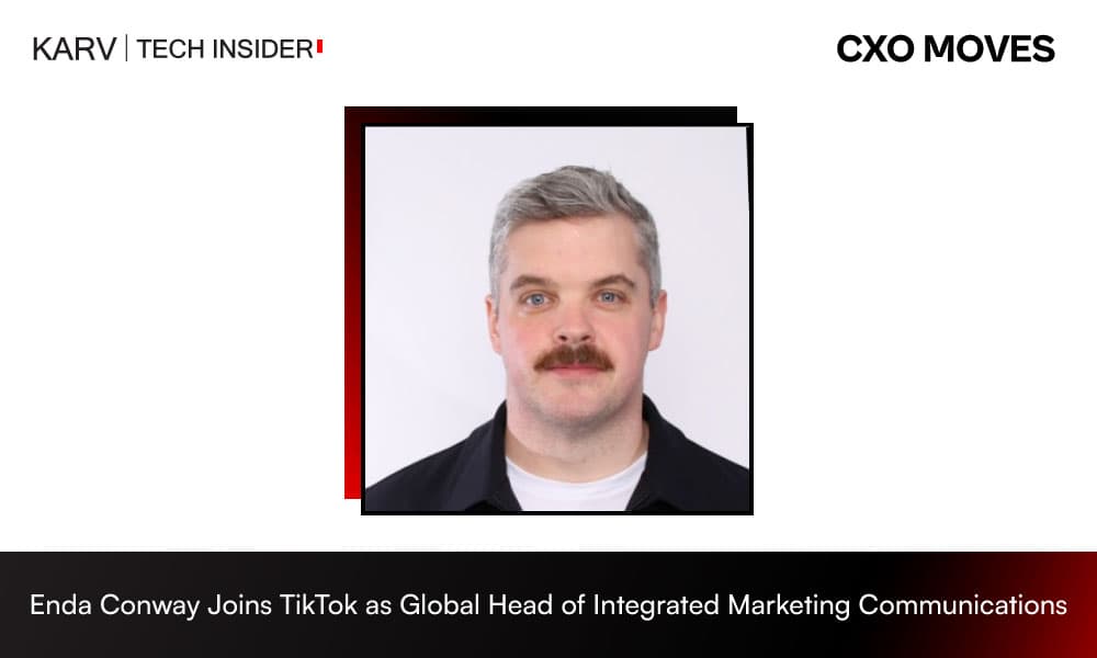 TikTok Appoints Enda Conway as Global Head of Integrated Marketing Communications
