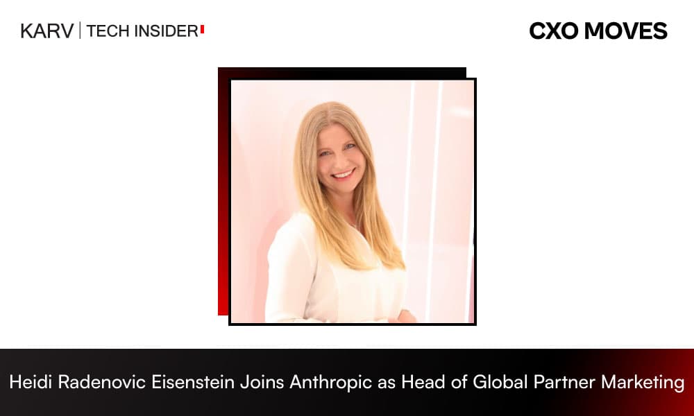 Anthropic Appoints Heidi Radenovic Eisenstein as Head of Global Partner Marketing