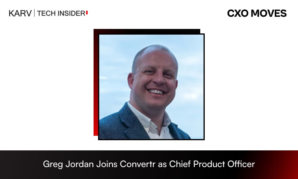 Convertr Appoints Greg Jordan as Chief Product Officer
