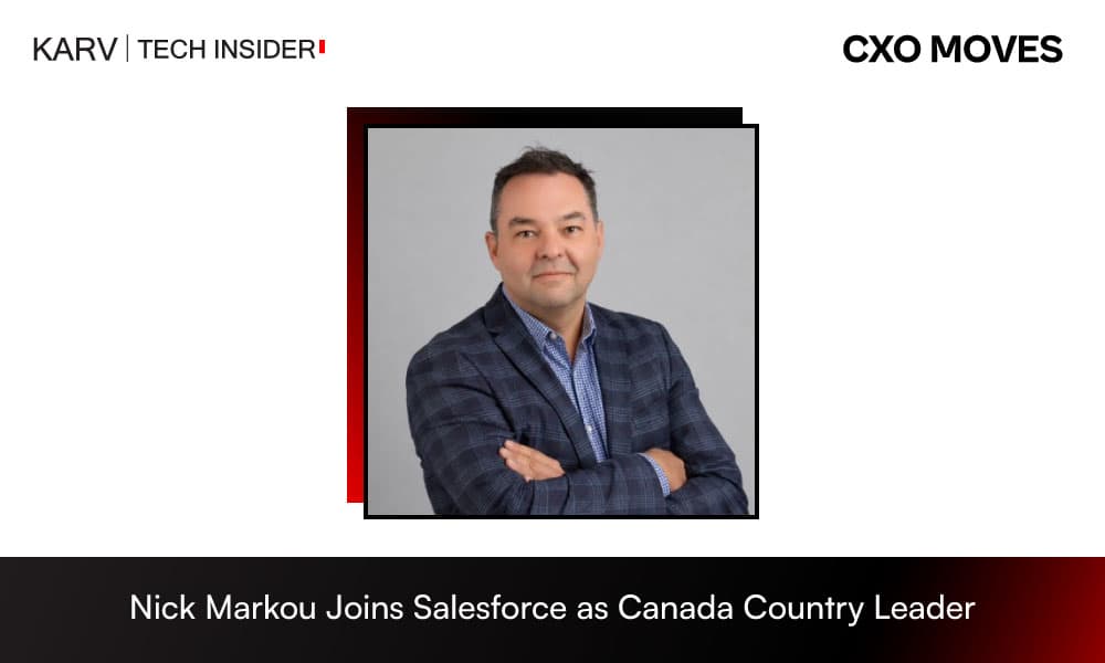 Salesforce Appoints Nick Markou as Canada Country Leader, Area Vice President – Public Sector