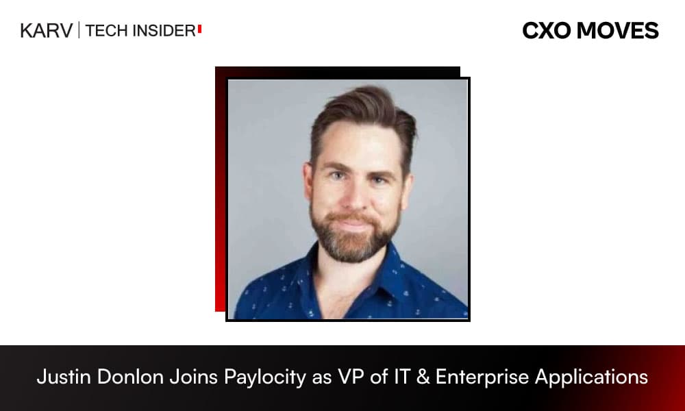 Paylocity Appoints Justin Donlon as VP of IT and Enterprise Applications