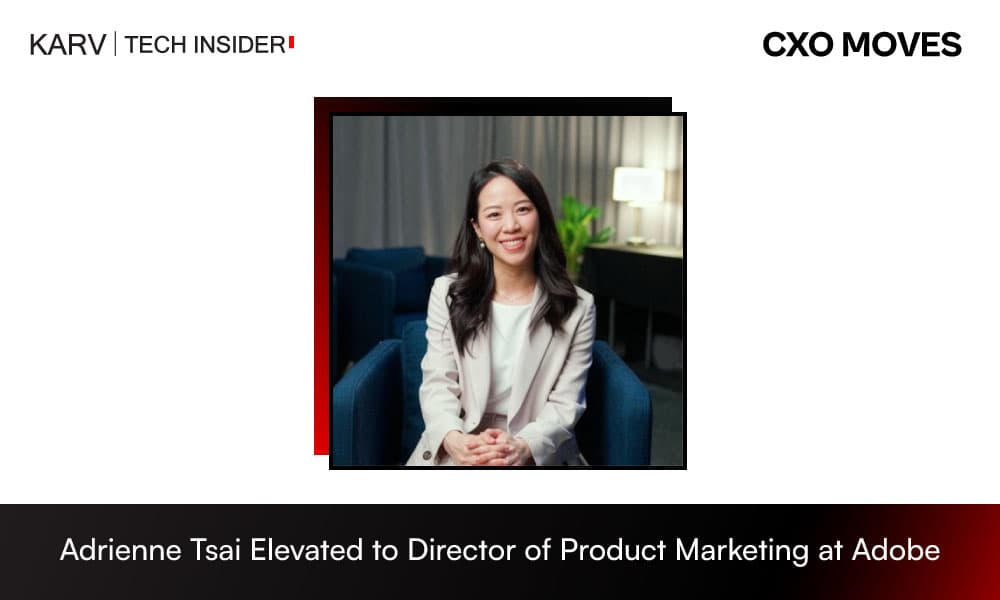 Adobe Promotes Adrienne Tsai to Director of Product Marketing