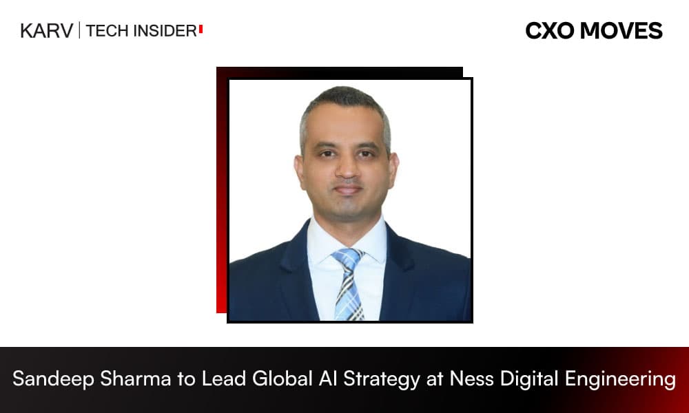Ness Digital Engineering Appoints Sandeep Sharma as Chief AI Officer