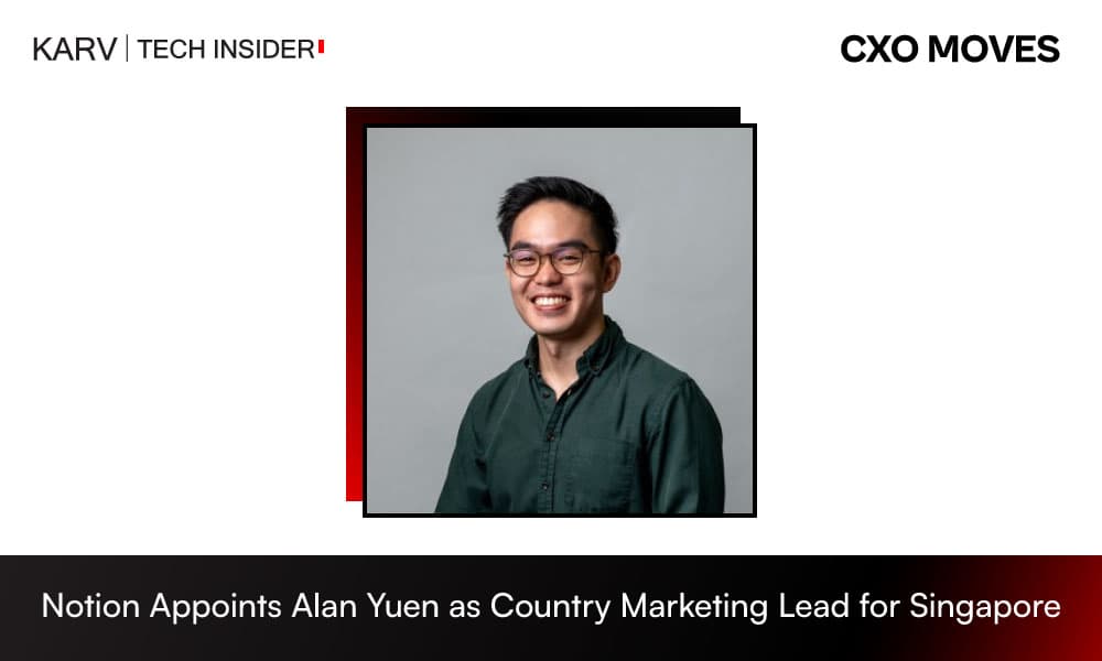 Notion Appoints Alan Yuen as Country Marketing Lead for Singapore