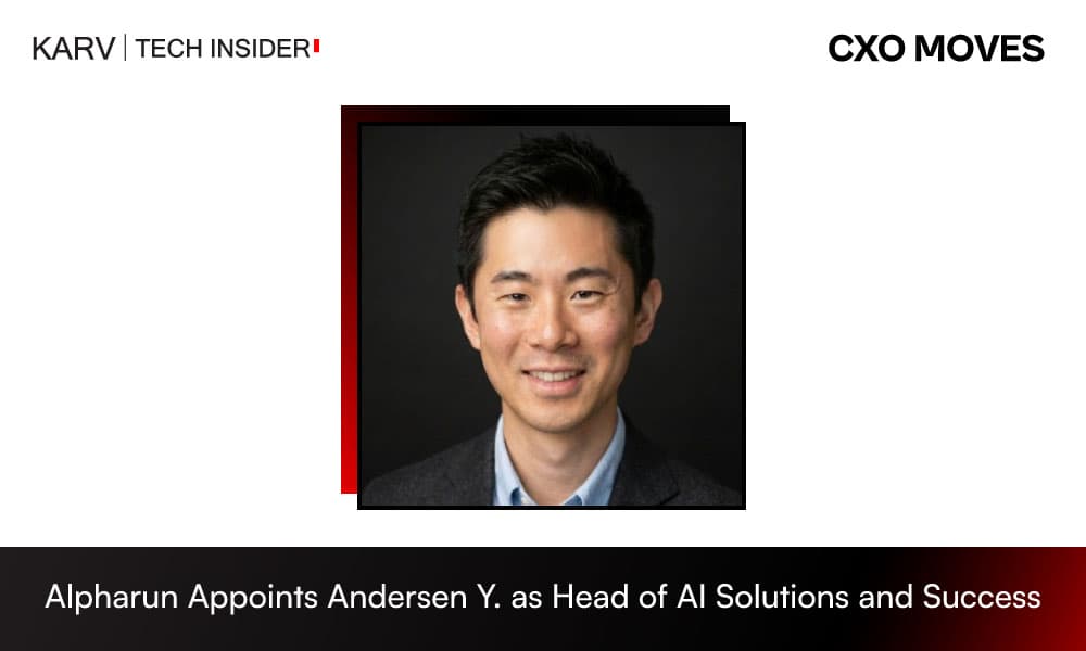 Alpharun Appoints Andersen Y. as Head of AI Solutions and Success