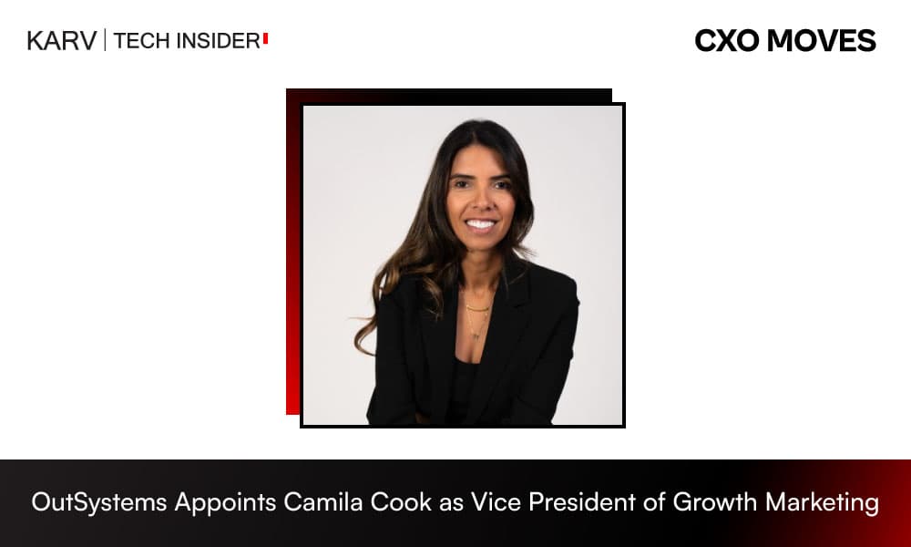 OutSystems Appoints Camila Cook as Vice President of Growth Marketing